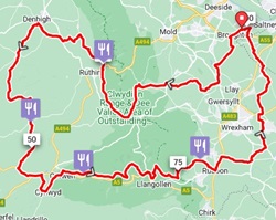 clwyd long route