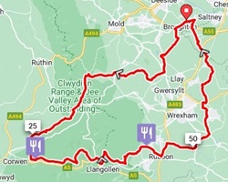 clwyd medium route